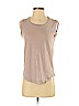 Madewell 100% Cotton Tan Sleeveless T-Shirt Size XS - photo 1