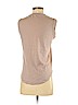Madewell 100% Cotton Tan Sleeveless T-Shirt Size XS - photo 2