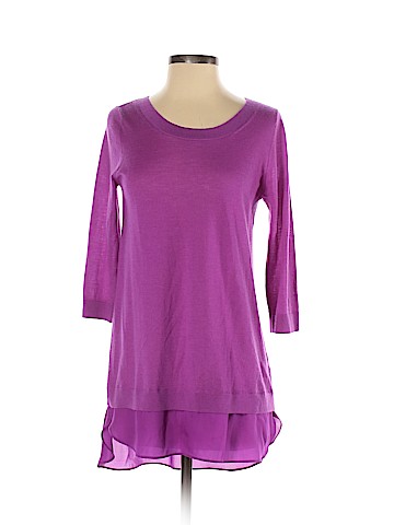 Neiman Marcus Cashmere Pullover Sweater (view 1)