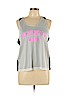 Nike 100% Polyester White Active Tank Size Lg - XL - photo 1