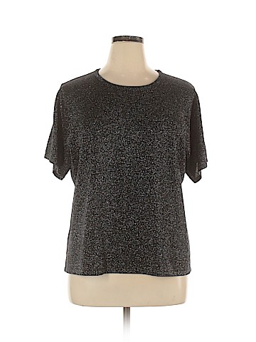 Susan Graver Short Sleeve Top (view 1)