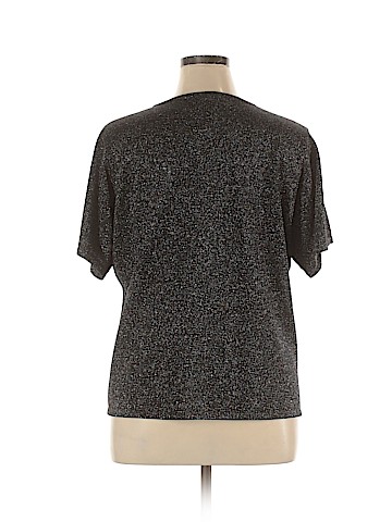 Susan Graver Short Sleeve Top (view 2)