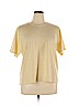 Susan Graver Ivory Short Sleeve Top Size 1X - photo 1
