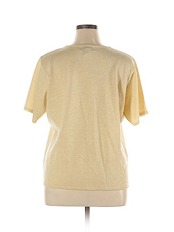 Susan Graver Short Sleeve Top (view 2)
