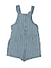 Unbranded 100% Cotton Blue Overall Shorts 12-18 MO / 18 MO - photo 2