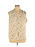 Rose & Olive Ivory Sleeveless Blouse Size XL - photo 1