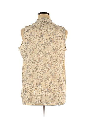 Rose & Olive Sleeveless Blouse (view 2)