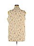 Rose & Olive Ivory Sleeveless Blouse Size XL - photo 2