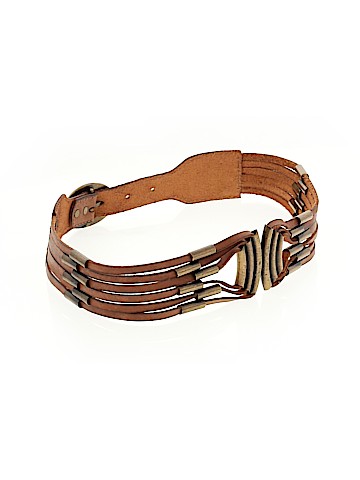 Lucky Penny Leather Belt (view 1)