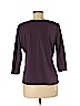 Coldwater Creek 100% Cotton Purple 3/4 Sleeve T-Shirt Size M - photo 2