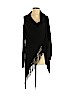 Love Stitch Black Poncho Size M - photo 1