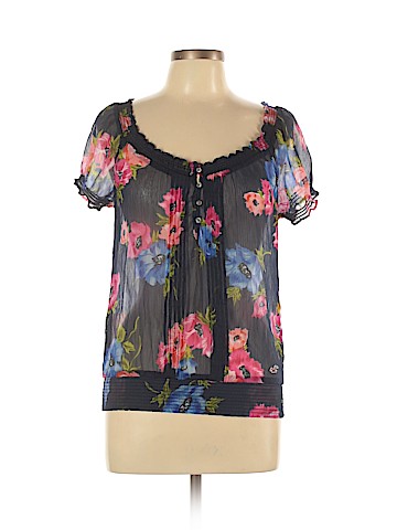 Hollister Short Sleeve Blouse (view 1)