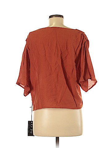 J for Justify Short Sleeve Blouse (view 2)