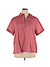 Lands' End Red Short Sleeve Button-Down Shirt Size XL - photo 1