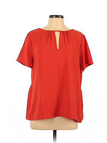 Ann Taylor LOFT Short Sleeve Blouse (view 1)