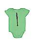 Assorted Brands 100% Cotton Green Short Sleeve Onesie Size 6 - 12 - photo 1