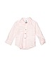 Old Navy 100% Cotton Pink Long Sleeve Button-Down Shirt Size 3T - photo 1