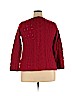 Coldwater Creek Red Pullover Sweater Size 1X - photo 2