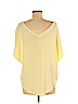 Free People Yellow Short Sleeve Top Size M - photo 2