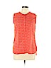 Violet & Claire 100% Polyester Orange Sleeveless Blouse Size M - photo 1