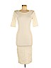DAILYLOOK Ivory Casual Dress Size M - photo 1