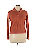 August Silk 100% Cotton Orange Pullover Sweater Size XL - photo 1