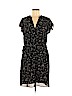 H&M 100% Polyester Black Casual Dress Size 12 - photo 1
