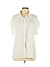 Misslook White Short Sleeve Blouse Size XL - photo 1