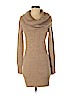 H&M 100% Acrylic Tan Casual Dress Size S - photo 1