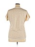 Maurices Tan Short Sleeve Top Size XL - photo 2