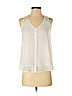 XOXO 100% Polyester White Sleeveless Blouse Size XS - photo 1