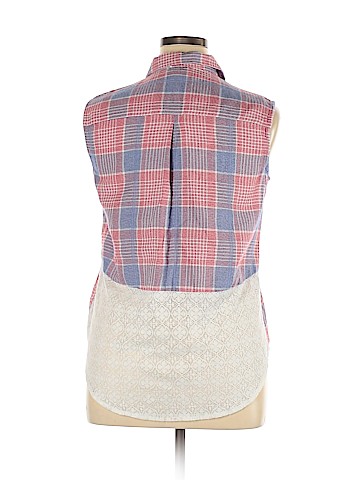 Ruff Hewn Sleeveless Button-Down Shirt (view 2)