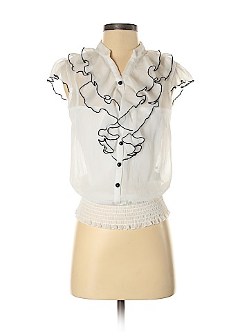 Iz Byer Short Sleeve Blouse (view 1)