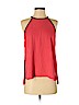 Monteau 100% Polyester Red Sleeveless Blouse Size S - photo 1