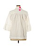Lilly Pulitzer 100% Cotton White 3/4 Sleeve Blouse Size XL - photo 2