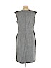 Ann Taylor Gray Casual Dress Size 12 (petite) - photo 2