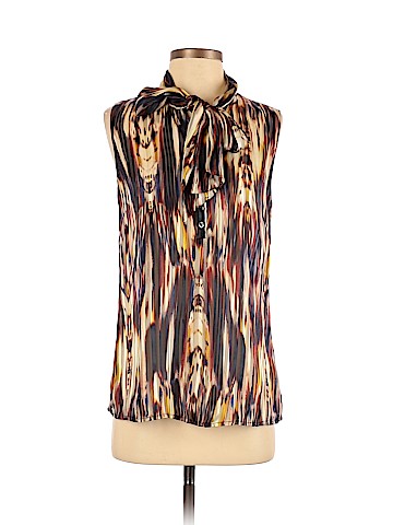 Classiques Entier Sleeveless Silk Top (view 1)