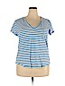 Gap 100% Cotton Blue Short Sleeve T-Shirt Size XXL - photo 1