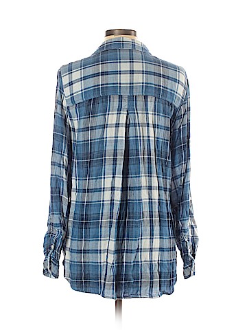 American Eagle Outfitters Long Sleeve Button-Down Shirt (view 2)