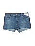 J Brand Blue Denim Shorts Size 31 waist - photo 1