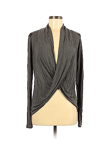 Black Saks Fifth Avenue Long Sleeve Top (view 1)