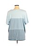 Alfred Dunner Blue Short Sleeve Top Size 1X - photo 2
