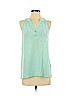 Lilly Pulitzer 100% Silk Green Sleeveless Silk Top Size S - photo 1