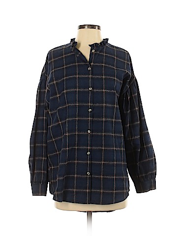 Very J Long Sleeve Button-Down Shirt (view 1)