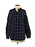 Very J 100% Cotton Blue Long Sleeve Button-Down Shirt Size S - photo 1