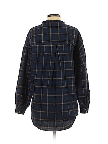 Very J Long Sleeve Button-Down Shirt (view 2)