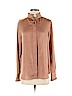 Ann Taylor 100% Polyester Tan Long Sleeve Blouse Size S - photo 1