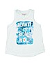 Mudd Blue Sleeveless T-Shirt Size 10 - photo 1