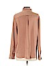 Ann Taylor 100% Polyester Tan Long Sleeve Blouse Size S - photo 2