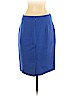 J.Crew 100% Wool Blue Wool Skirt Size 4 (petite) - photo 2